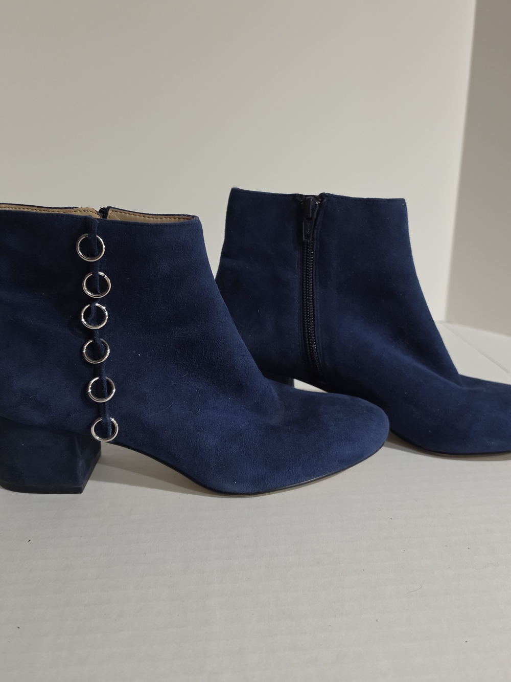 Katy Perry, the Louis, Blue, Suede, Zip Ankle Boot